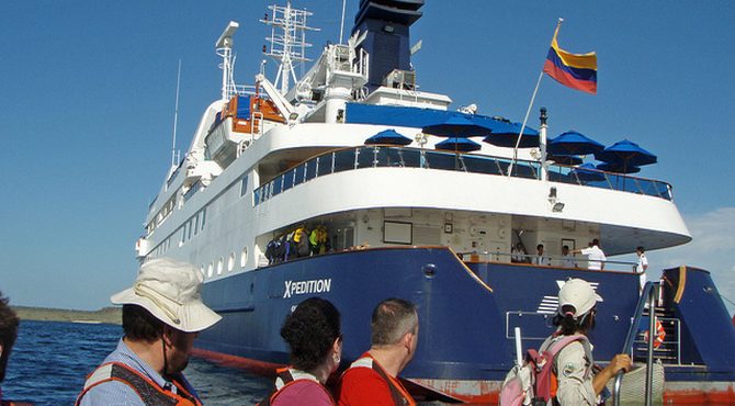 Cruise naar de Galapagos eilanden