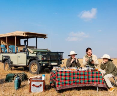 Op Safari reis met kinderen