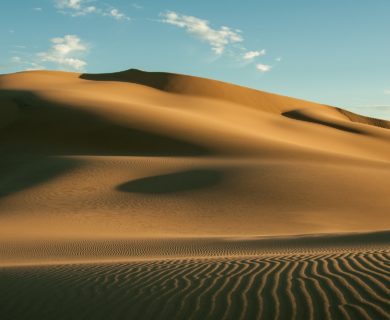 Reizen in de woestijn