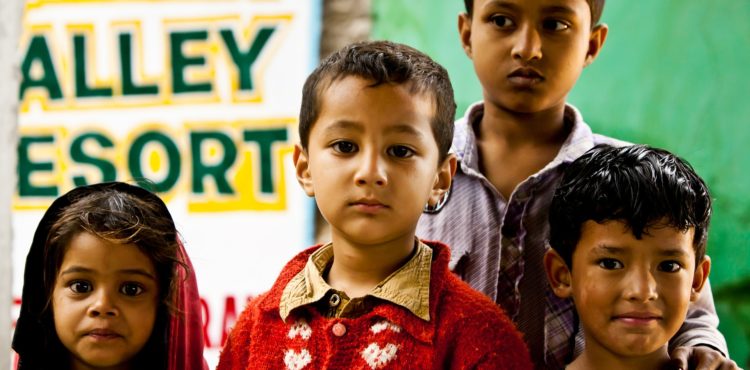 Reizen met kinderen in Nepal